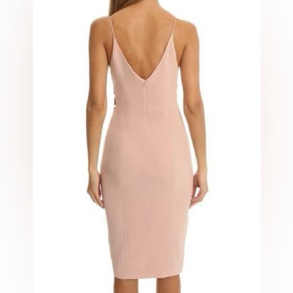 Zimmermann Crepe Link Midi dress in color Lily Pink, size 1 (US 6) - Picture 4 of 10